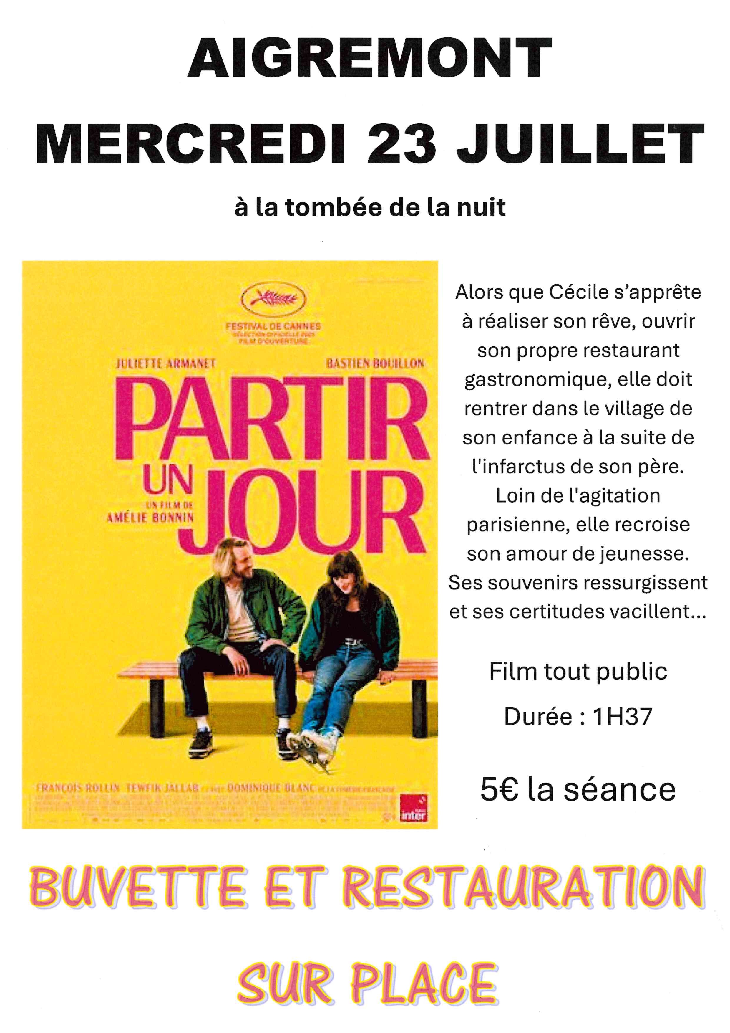 AFFICHE CINEMA AIGREMONT